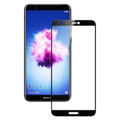 Folie sticla securizata Huawei P20, 3D, Negru