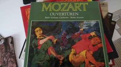 mozart - overturen - vinyl foto