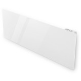 Convector de perete Tesy CCN 06 140 EA Cloud AS W GL , 1400 W, Control internet, FinEco Cloud, Sticla alba