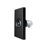 Priza TV modulara Luxion 1M, negru, compatibila cu rame din sticla
