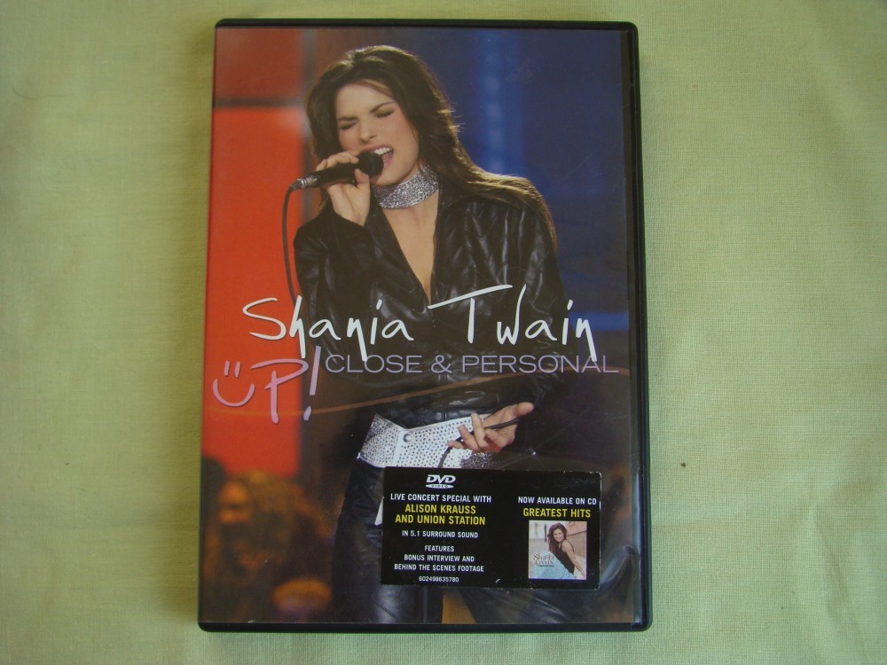 SHANIA TWAIN - UP ! Close And Personal - D V D Original ca NOU | Okazii.ro