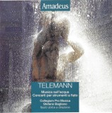 Georg Philipp Telemann &ndash; Collegium Pro Musica, Stefano Bagliano - Musica Sull'Acqua. Concerti Per Strumenti A Fiato, CD