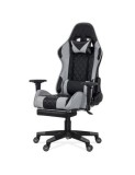 Scaun de birou OFF 307, gaming, spatar rabatabil, cotiere reglabile, mecanism de balans, 110 kg