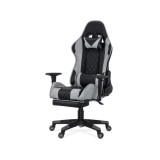 Scaun de birou OFF 307, gaming, spatar rabatabil, cotiere reglabile, mecanism de balans, 110 kg