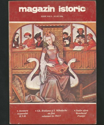 MAGAZIN ISTORIC, SERIE NOUĂ - IULIE, 1996 TEZAUR BNR, G.H BRATIANU, STALIN, ETC. foto