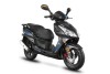 Scuter Barton Falcon 50cc, Negru/Albastru, Motor 4T, Pornire Electrică/Picior, Transmisie Automată, Roți 12&quot; Aluminiu