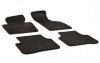 Covorase Auto Cauciuc VW Passat B6 (2005-2010) &amp; B7 (2011-2014) Umbrella - Set 4 Bucati, Bordura Inalta, Anti-Alunecare, Gri Carbon