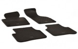 Covorase Auto Cauciuc VW Passat B6 (2005-2010) &amp; B7 (2011-2014) Umbrella - Set 4 Bucati, Bordura Inalta, Anti-Alunecare, Gri Carbon