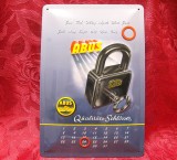 RECLAMA METALICA LACAT ABUS CALENDAR MAGNETIC 30 CM