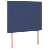 Cumpara ieftin Tablie de pat albastra 90x5x118/128 cm, material textil