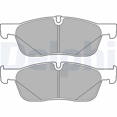 DELPHI LP3166 set placute frana,frana disc foto