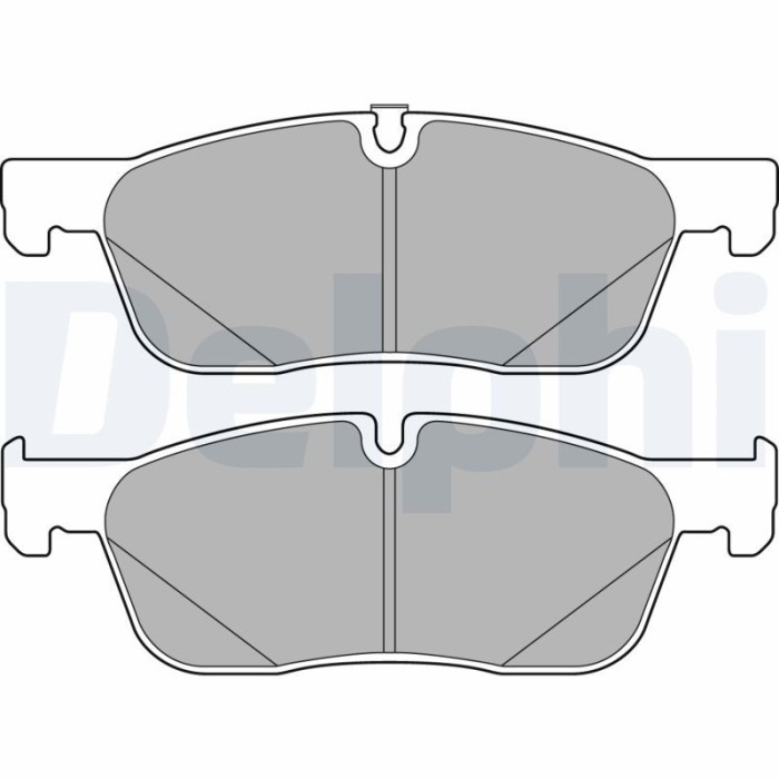 DELPHI LP3166 set placute frana,frana disc
