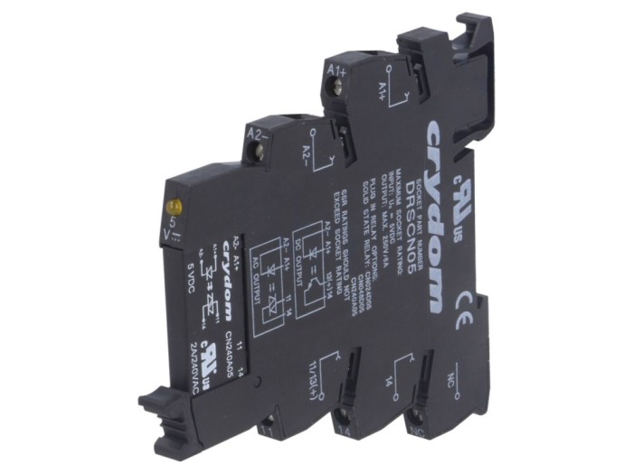 Releu semiconductor 5VDC 2A 240VAC