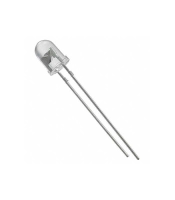 LED 5mm alb rece 2.8-4V 60 parte frontala convex OPTOSUPPLY OSPW5161A-OP foto