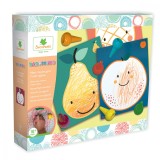 Cumpara ieftin Set de creatie, Sycomore Babyssimo, Picteaza cu degetele, Fructe