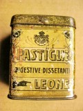 B280-I-Cutie Farmacie medicamente veche metal Pastiglie Leone Torino-Italia.