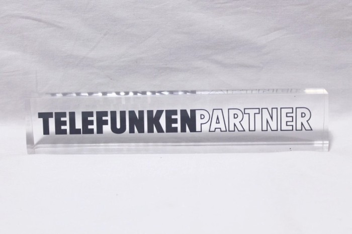 Obiect decorativ acrilic Telefunken Partner