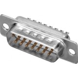 Conector de lipit D-SUB 15 pini tata, C15M