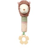BabyOno Lama Luna 3m+ jucărie fluierătoare pentru dentiție 1 buc