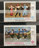 BC364, Turcia 1981, serie traditii, costume populare, Nestampilat