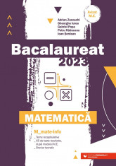 Bacalaureat 2023. Matematica M1 Mate-Info - Gheorghe Iurea, Gabriel Popa, Petru Raducanu, Ioan Serdean, Adrian Zanoschi foto