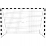 Poarta de fotbal din otel, 200x300cm, profil 38mm, cu elemente de fixare Household NewTrend
