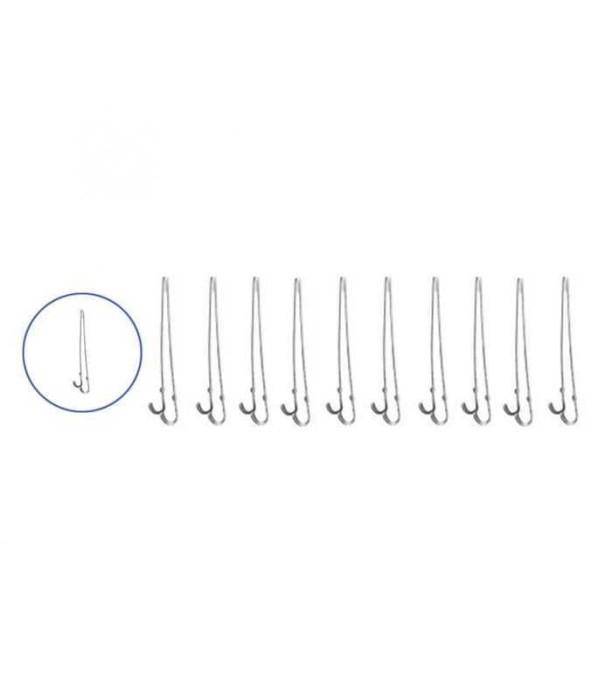 Set 10 varfuri de rezerva pentru pistol de lipit PP 75 acoperit cu