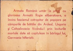 HST A2380 Manifest victoria armatei rom&acirc;ne asupra Germaniei hitleriste, bilingv