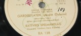Placa patefon gramofon radiotjanst muzica folk suedeza vezi poze