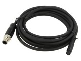Cablu pentru senzori/automatizări M12B5MS-M8B5FS-3,0