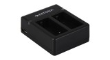 GoPro Hero 3 AHDBT-301 USB Dual Battery / &Icirc;ncărcător de baterii cu cablu Micro-USB - Patona