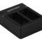 GoPro Hero 3 AHDBT-301 USB Dual Battery / &Icirc;ncărcător de baterii cu cablu Micro-USB - Patona