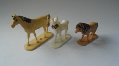 bnk jc Figurine de plastic - Jean Hoeffler - lot 3 animale foto