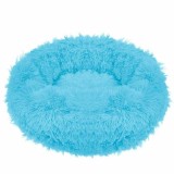 Culcus moale, pentru caine/pisica, albastru, 70 cm, Springos