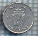 AX 410 MONEDA - NORVEGIA - 1 KRONE -ANUL 1955 -STAREA CARE SE VEDE, Europa