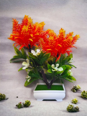 Copacel decorativ model astilbe portocaliu foto