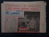 ZIARUL SPORTUL SUPLIMENT FOTBAL 18 AUGUST 1989 CUPE EUROPENE PROGRAM TUR