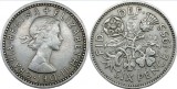 Anglia 1955 - 6 pence, circulata