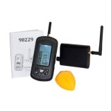 vidaXL Detector de pești negru 90229