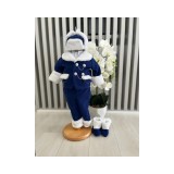 Cumpara ieftin Costum botez tar, albastru - DPH388