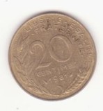 Franța 20 centimes 1981
