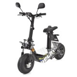 Scuter Electric 3000W, Max. 45 Km/H, Autonomie 50 Km, Hecht Terris Black