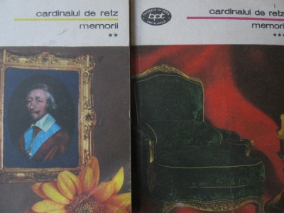 Memorii (vol. 2 si 3) - Cardinalul de Retz foto