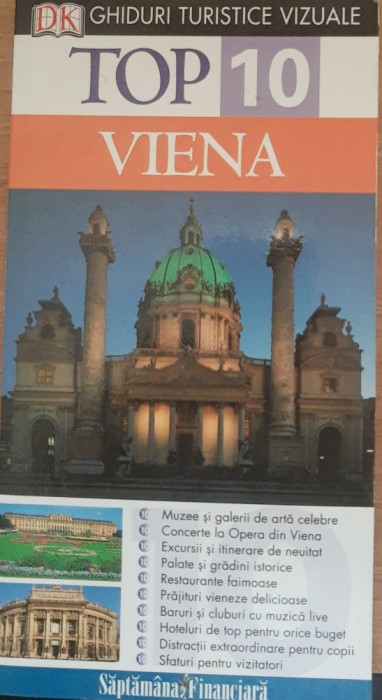 Viena Top 10 - Ghiduri turistice vizuale de Michael Leidig