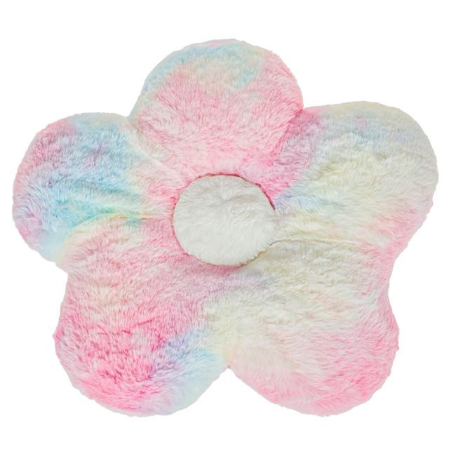 Perna Decorativa in Forma de Floare Colorata Tie Dye 40 cm