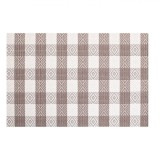 Suport Farfurii Vinil, Model Pătrate, Culoare Bej Gri, Dimensiuni 45x30cm, Oem