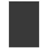 Cumpara ieftin Jaluzea cu role opace negru 160x210 cm latime material 156,6 cm