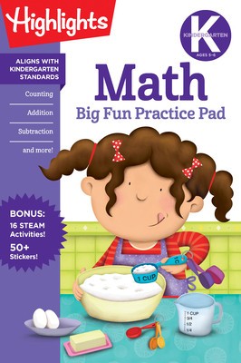 Kindergarten Math Big Fun Practice Pad foto