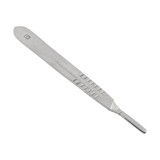 M&acirc;ner bisturiu veterinar, nr.&nbsp;4, inox