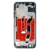 Carcasa Mijloc Huawei P40 Lite Verde, Cu Buton Volum, Ambalaj Bulk